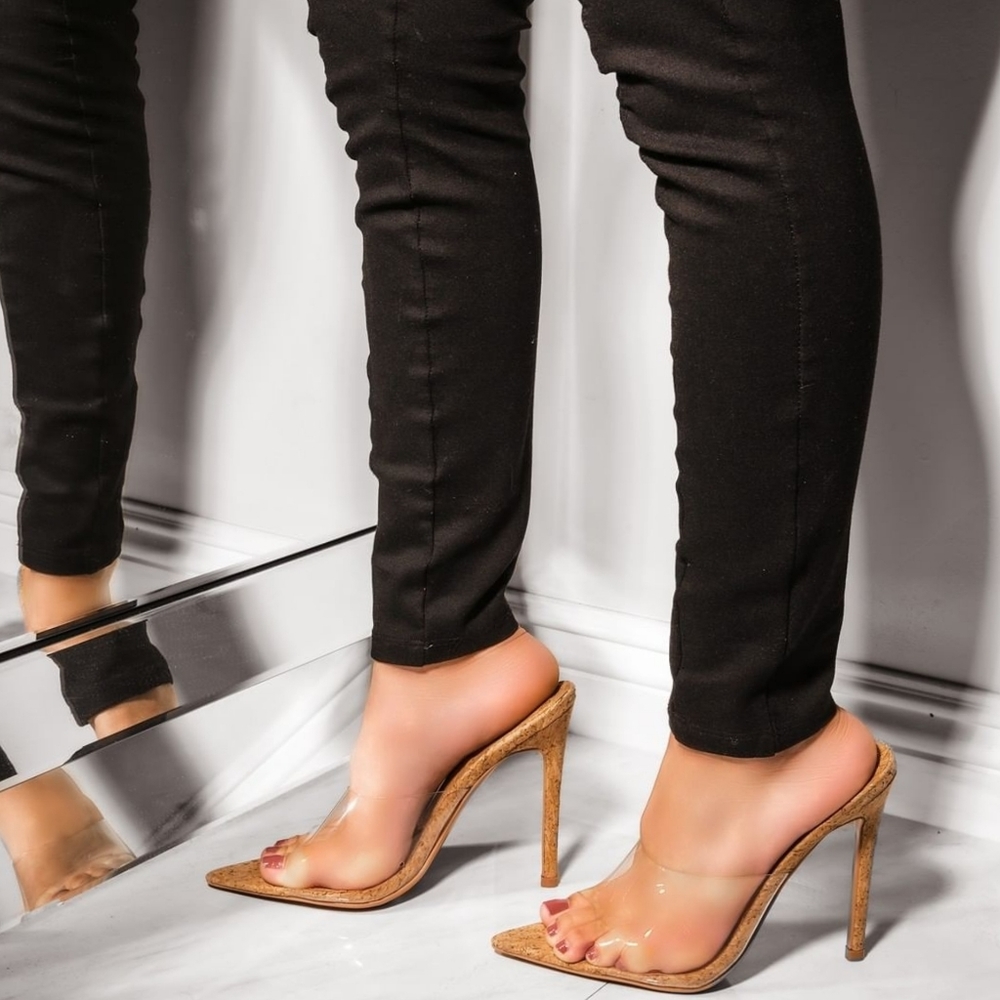 RESTOCKED💕Majesty Sexy High HeelsClear open Toe - Picture 4 of 6